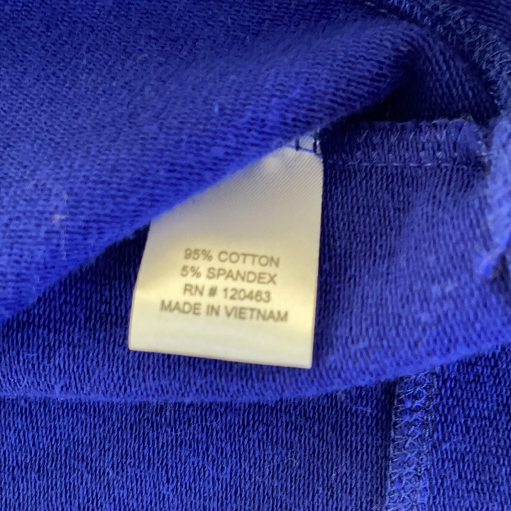Elegant Royal Blue Women's Trench Coat - Picture 8 of 9